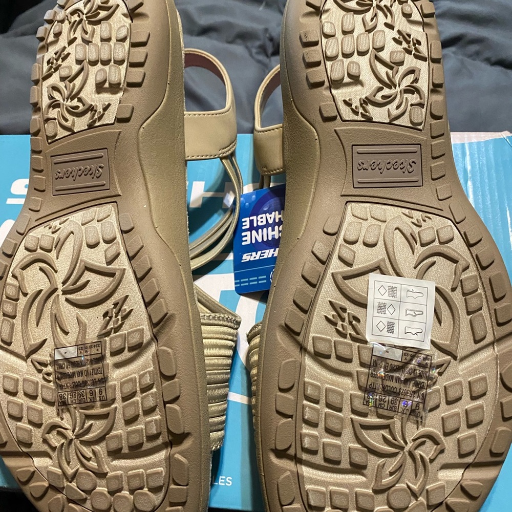 Womens sketchers stretch fit sandals - Picture 4 of 5